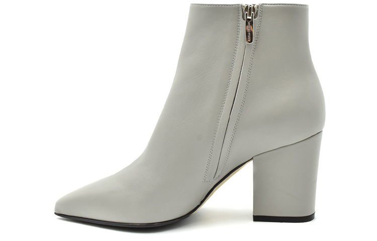 (W) SERGIO ROSSI Ankle Boot 'Grey Leather' 圖 4
