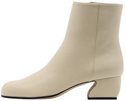 (Women) SERGIO ROSSI Ankle Boot 'White Leather' A96650MNAG011109180 (Women) SERGIO ROSSI Ankle Boot 'White Leather' A96650MNAG011109180