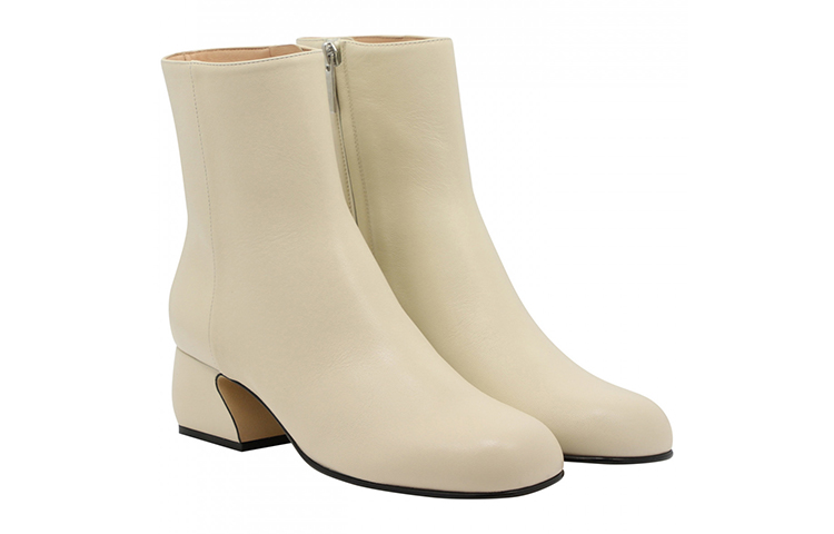 (W) SERGIO ROSSI Ankle Boot 'White Leather' 圖 3
