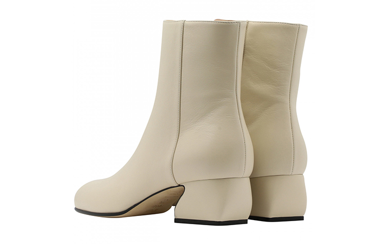 (W) SERGIO ROSSI Ankle Boot 'White Leather' 圖 4