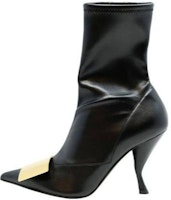 (Women) SERGIO ROSSI Ankle Boots 'Black Leather' B00170MTEE541000110 (Women) SERGIO ROSSI Ankle Boots 'Black Leather' B00170MTEE541000110