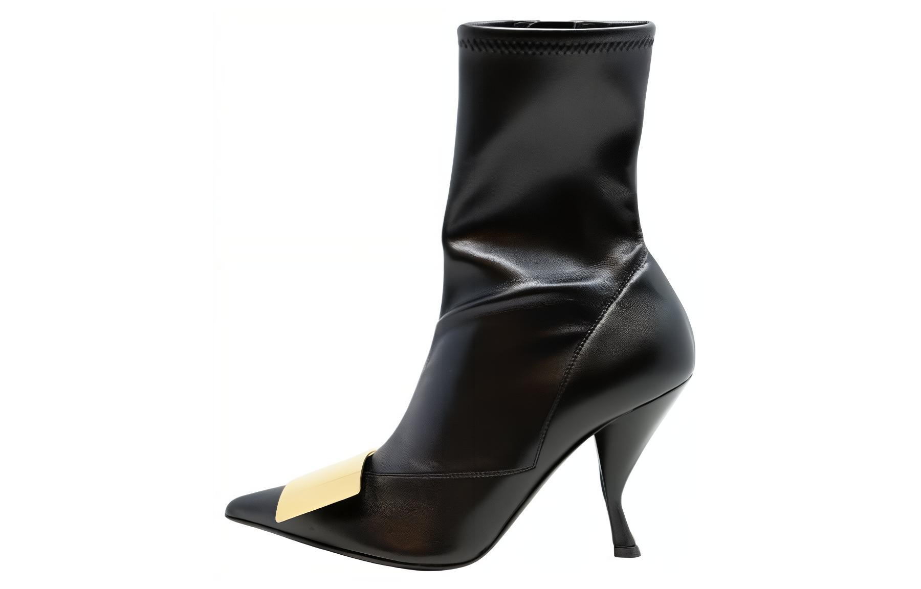 Buy (W) Botines SERGIO ROSSI 'Cuero Negro' B00170MTEE541000110