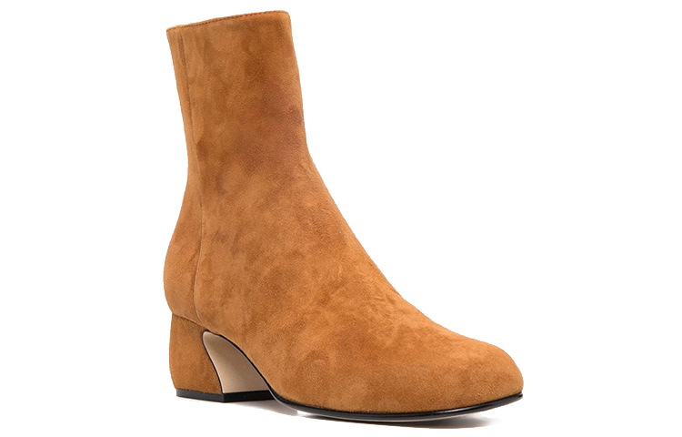 (W) SERGIO ROSSI Ankle Boots 'Velvet Brown' 圖 2