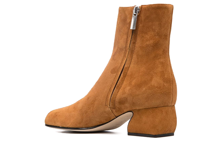 (W) SERGIO ROSSI Ankle Boots 'Velvet Brown' 圖 3
