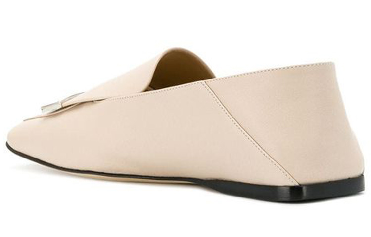 (W) SERGIO ROSSI Ballet Flat 'White Leather' 圖 4