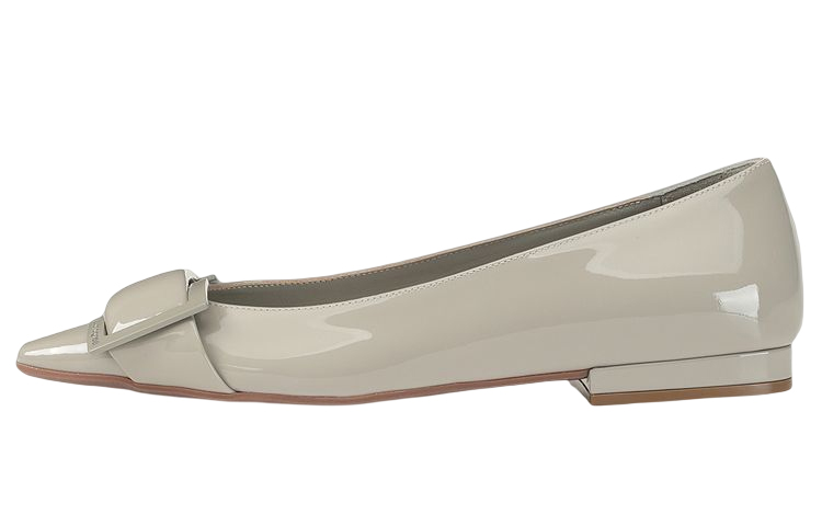 Buy (W) SERGIO ROSSI Flat Balerina 'Abu-abu Patent' A95410MVIV014101541