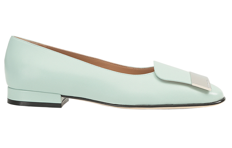 (W) SERGIO ROSSI Ballet Flats 'Mint Green' 圖 2
