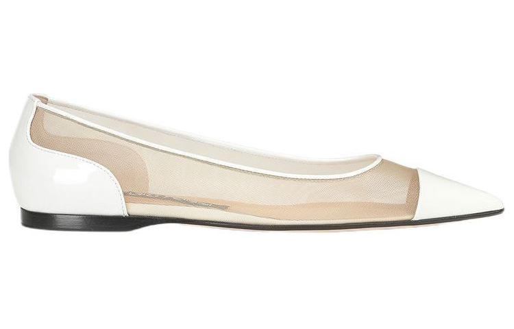 (W) SERGIO ROSSI Ballet Flats 'Patent White' 圖 2