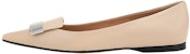 (W) SERGIO ROSSI Kasut Ballet 'Pink White' A78960MAGN051709180
