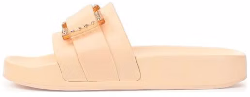 (Women) Sergio Rossi Beige Slide Sandals with Rubber Sole - Comfortable & Stylish B01030MFI6874009547 (Women) Sergio Rossi Beige Slide Sandals with Rubber Sole - Comfortable & Stylish B01030MFI6874009547