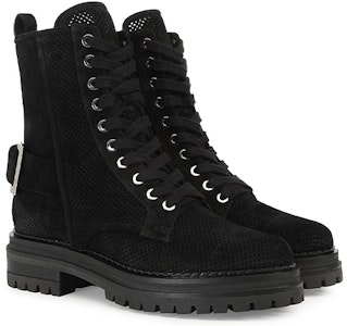 SERGIO ROSSI Biker Prince 絨面革短靴 女款 黑色 Order SERGIO ROSSI Biker Prince 絨面革短靴 女款 黑色