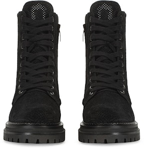 SERGIO ROSSI Biker Prince 絨面革短靴 女款 黑色 Lookbook SERGIO ROSSI Biker Prince 絨面革短靴 女款 黑色