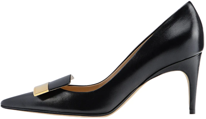 (Women) Sergio Rossi Black Leather Pointed Toe Stiletto Heels 7.5cm A78950MAGN051101000 Buy (Women) Sergio Rossi Black Leather Pointed Toe Stiletto Heels 7.5cm A78950MAGN051101000