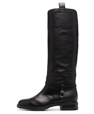 (Women) SERGIO ROSSI Boots 'Black Grain Leather Over-the-Knee Fashion' A96500MMVG081000 Buy (Women) SERGIO ROSSI Boots 'Black Grain Leather Over-the-Knee Fashion' A96500MMVG081000