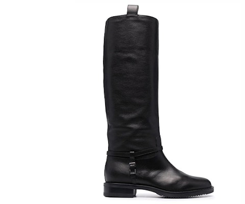 (Women) SERGIO ROSSI Boots 'Black Grain Leather Over-the-Knee Fashion' A96500MMVG081000 Order (Women) SERGIO ROSSI Boots 'Black Grain Leather Over-the-Knee Fashion' A96500MMVG081000
