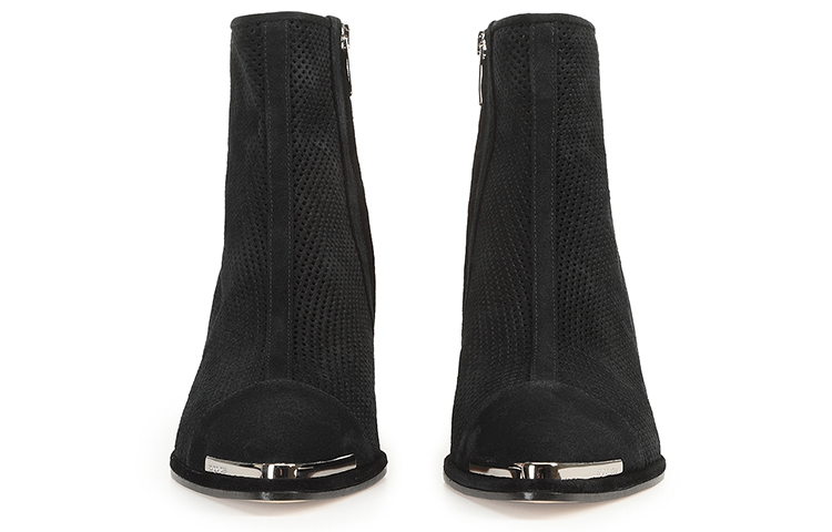 (W) SERGIO ROSSI Carla 'Black Cut-Out Suede Boots' 圖 3