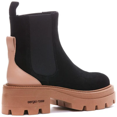 (W) (女性用) SERGIO ROSSI チェルシーブーツ 'ブラックブラウン' B04840MFI6411498 B04840MFI6411498 Lookbook (W) (女性用) SERGIO ROSSI チェルシーブーツ 'ブラックブラウン' B04840MFI6411498 B04840MFI6411498
