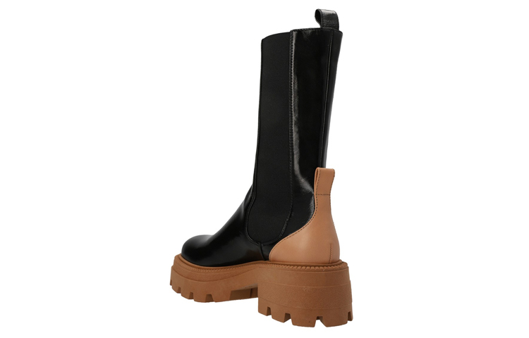 (W) SERGIO ROSSI Chelsea Boot 'Black Fashion Leather' 圖 4