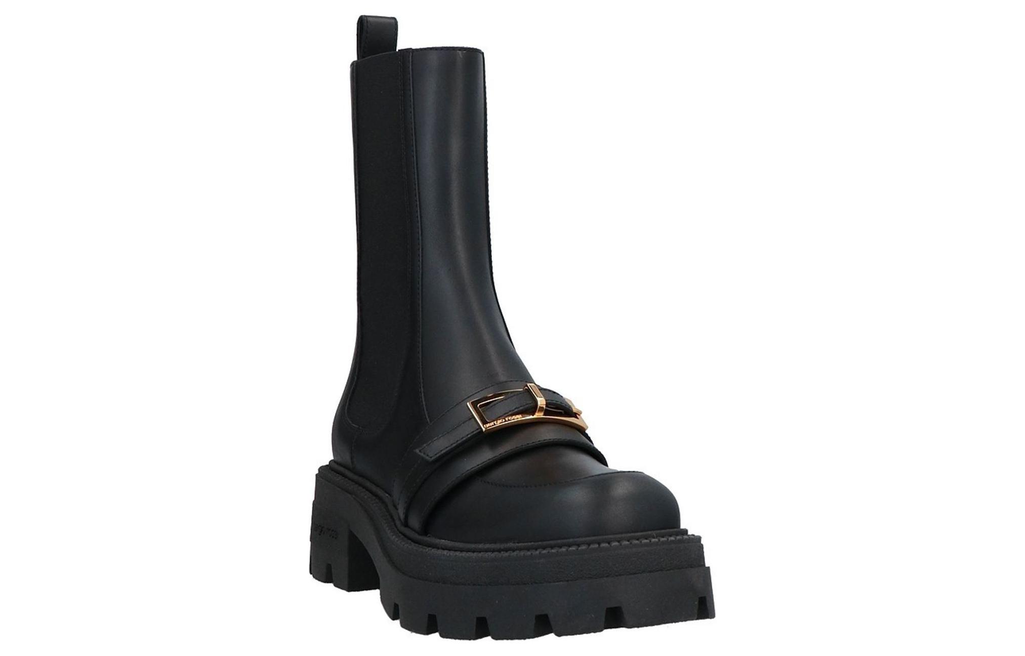 (W) SERGIO ROSSI Chelsea Boot 'Black Leather' 圖 3