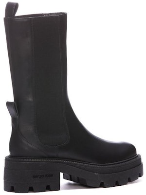 (W) 세르지오 로시 블랙 레더 첼시 부츠 A99950MMV1201000 Shop (W) 세르지오 로시 블랙 레더 첼시 부츠 A99950MMV1201000