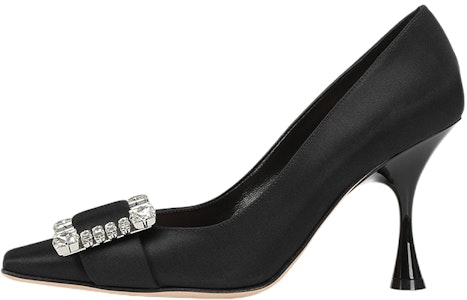 (W) SERGIO ROSSI Tumit Tinggi Kristal 'Hitam' A92861MTEZ021201000 Buy (W) SERGIO ROSSI Tumit Tinggi Kristal 'Hitam' A92861MTEZ021201000