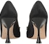 Shop (W) SERGIO ROSSI Tumit Tinggi Kristal 'Hitam' A92861MTEZ021201000