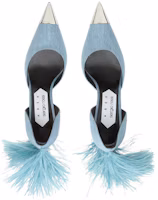 Lookbook (W) SERGIO ROSSI Tacones Denim Punta Fina 'Stiletto Azul Confort' B03340MFI9111104009