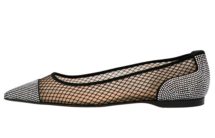 (Women) SERGIO ROSSI Flat 'Black' A90960MFI1781498