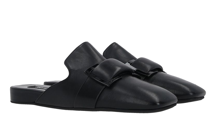 (W) SERGIO ROSSI Flat 'Black Lambskin' 圖 4