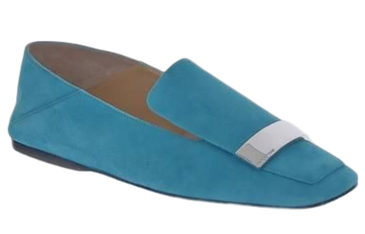 Order (W) SERGIO ROSSI Zapatos Planos 'Azul Moda Casual' ROYALOTTANIO