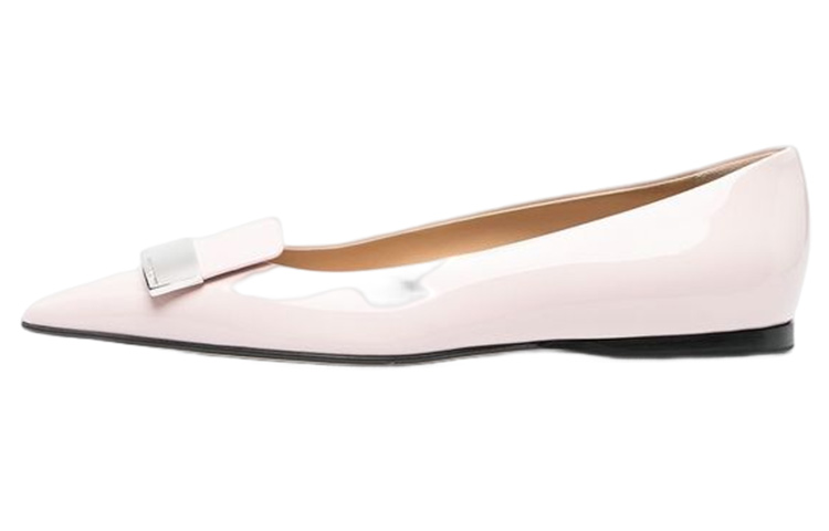 (W) SERGIO ROSSI Flat 'Pink'