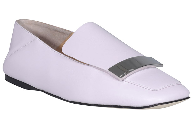 (W) SERGIO ROSSI Flat 'Pink Calfskin' 圖 2