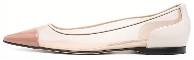 (Women) SERGIO ROSSI Flat 'Pink Polyester' A90960MFI3035756 (Women) SERGIO ROSSI Flat 'Pink Polyester' A90960MFI3035756