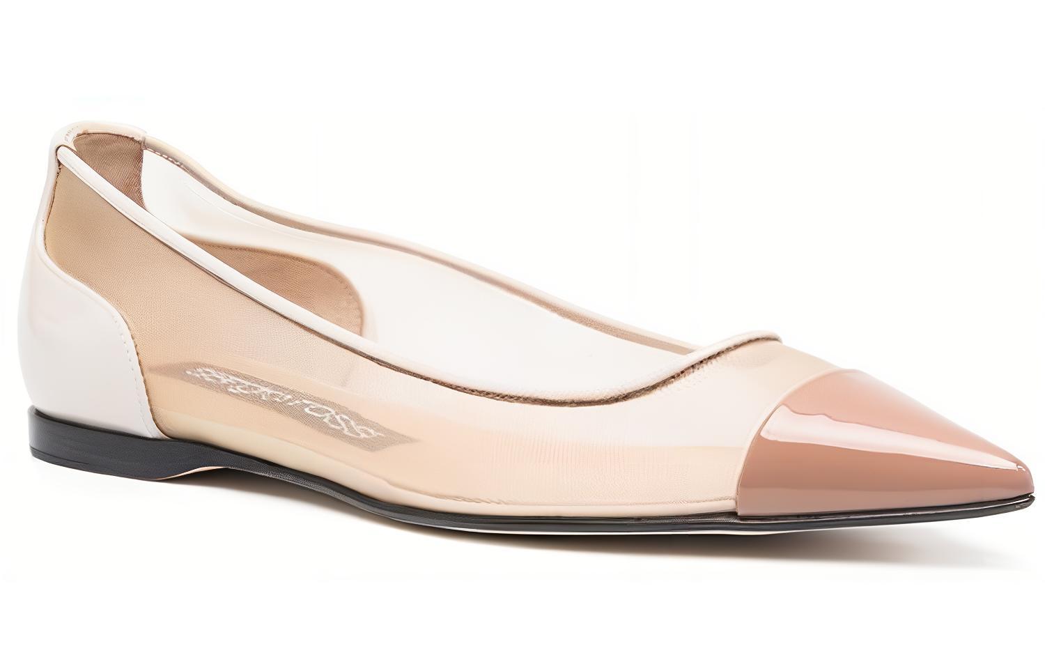 (W) SERGIO ROSSI Flat 'Pink Polyester' 圖 2