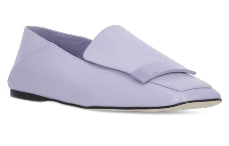 Order (W) SERGIO ROSSI Zapatillas Planas de Moda 'Cuero Morado' A77990MNAN071705328