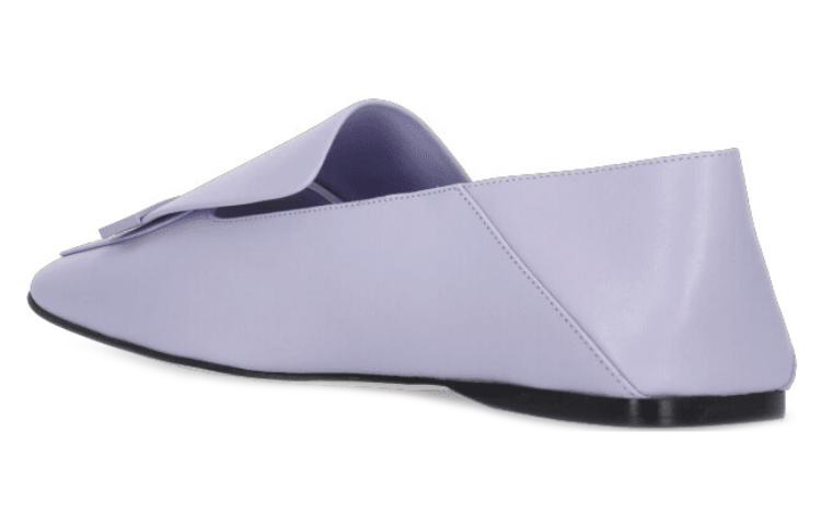 Shop (W) SERGIO ROSSI Zapatillas Planas de Moda 'Cuero Morado' A77990MNAN071705328