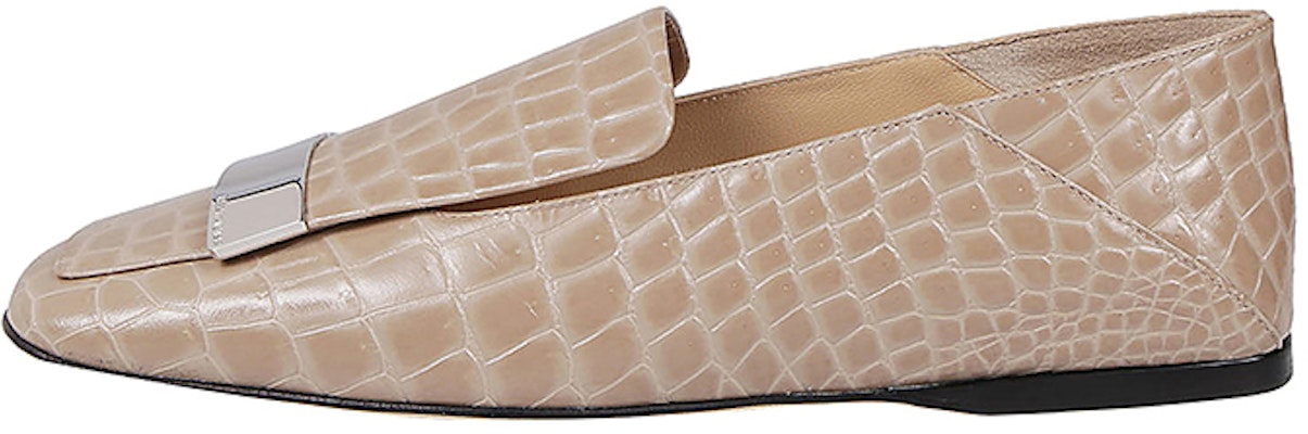 (Women) SERGIO ROSSI Flat Leather 'Light Brown' A77990MMVS575703 Buy (Women) SERGIO ROSSI Flat Leather 'Light Brown' A77990MMVS575703
