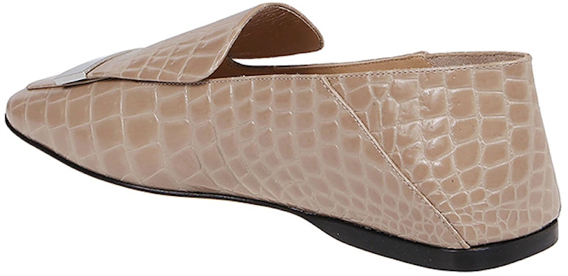 (Women) SERGIO ROSSI Flat Leather 'Light Brown' A77990MMVS575703 Shop (Women) SERGIO ROSSI Flat Leather 'Light Brown' A77990MMVS575703