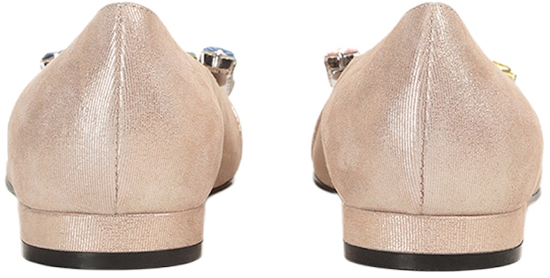 (Women) SERGIO ROSSI Flat Leather Shoes 'Crystal Buckle Nude' A92270MCA3011102244 Purchase (Women) SERGIO ROSSI Flat Leather Shoes 'Crystal Buckle Nude' A92270MCA3011102244