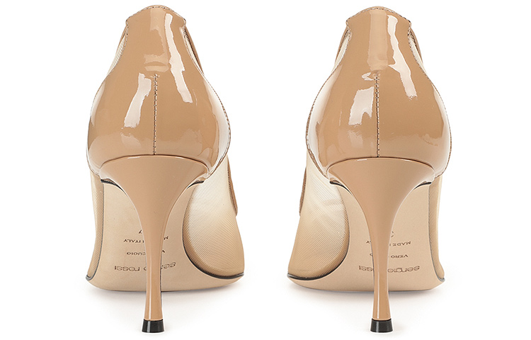 (W) SERGIO ROSSI Godiva 'Almond Patent Leather' 圖 4