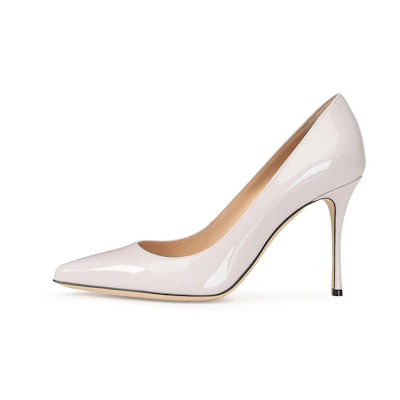 (W) SERGIO ROSSI Godiva 'Beige Leather'
