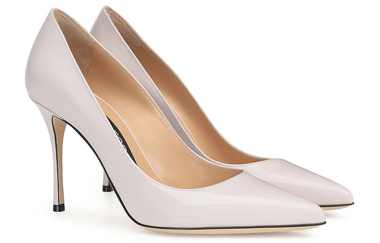 (W) SERGIO ROSSI Godiva 'Beige Leather' 圖 2