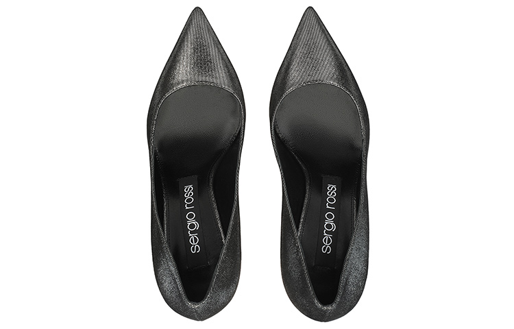 (W) SERGIO ROSSI Godiva 'Black Grey' 圖 3