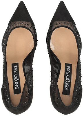 (W) 赛尔乔·罗西 Godiva 黑色皮革高跟鞋 A89580MFI5061101498 Lookbook (W) 赛尔乔·罗西 Godiva 黑色皮革高跟鞋 A89580MFI5061101498