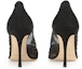 Shop (W) 赛尔乔·罗西 Godiva 黑色皮革高跟鞋 A89580MFI5061101498
