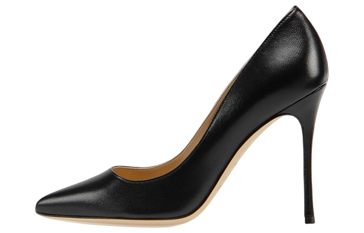 (Women) SERGIO ROSSI Godiva 'Black Nappa Leather' A43842MAGN051101000