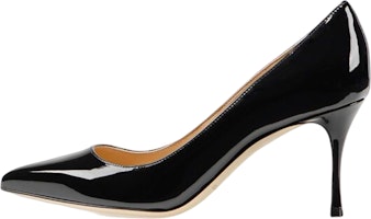 (Women) SERGIO ROSSI Godiva 'Black Patent Leather' A43841MVIV011101000 (Women) SERGIO ROSSI Godiva 'Black Patent Leather' A43841MVIV011101000