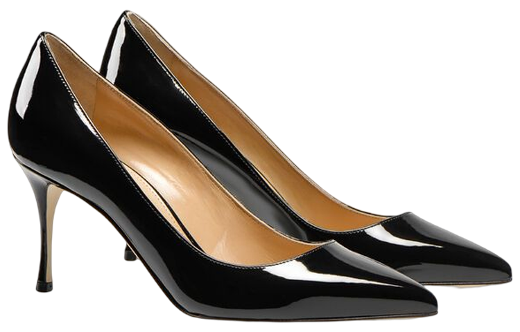 Order (W) SERGIO ROSSI Godiva 'Cuero Charol Negro' A43841MVIV011101000