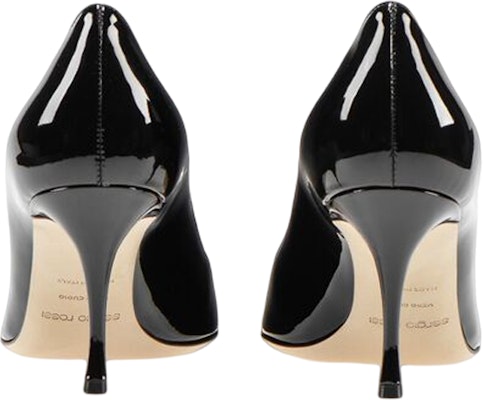 (W) SERGIO ROSSI Godiva 'Kulit Hitam' Patent A43841MVIV011101000 Shop (W) SERGIO ROSSI Godiva 'Kulit Hitam' Patent A43841MVIV011101000
