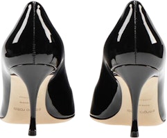 (W) SERGIO ROSSI Godiva 'Kulit Hitam Berkilat' A43841MVIV011101000 Shop (W) SERGIO ROSSI Godiva 'Kulit Hitam Berkilat' A43841MVIV011101000